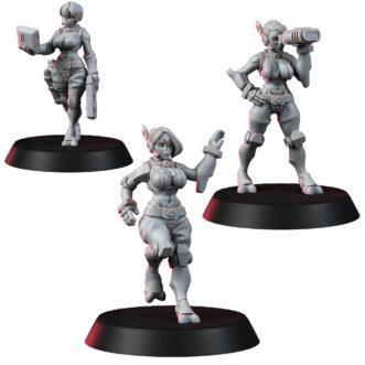 GREATER HEIWA BATTLESUIT PILOTS