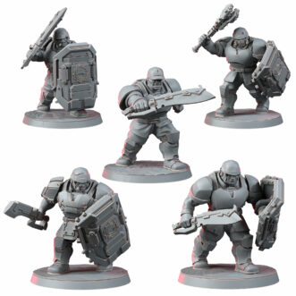 FREEDOM GUARD OGROID SHOCK TROOPS CLOSE COMBAT