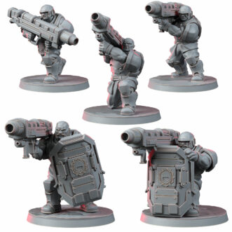 FREEDOM GUARD OGROID SHOCK TROOPS MISSILE LAUNCHER