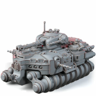 PLUTOS MECHANIZED HOVERCRAFT TANK SOLPUGA D-10