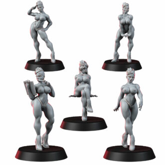 SPACE ADVENTURES LADIES CREW (PIN-UP)