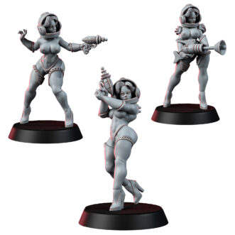 SPACE ADVENTURES LADIES (PIN-UP)