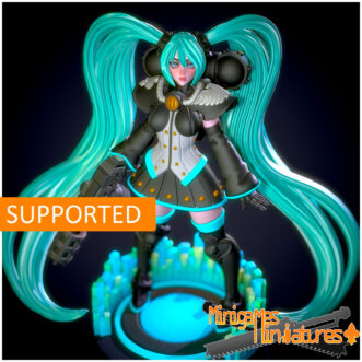 SPACE NUNS ANIME MIKU