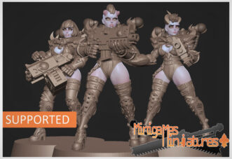 SPACE NUNS ANIME SISTERS OF CORRUPTION V1