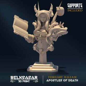 APOSTLES OF DEATH - BUST (PIN-UP)