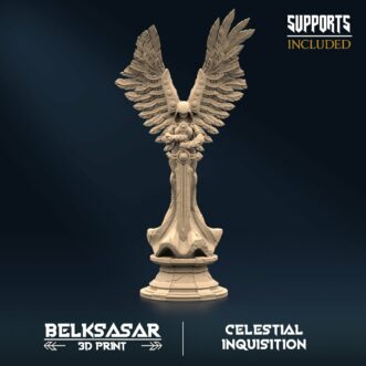 CELESTIAL INQUISITION STATUE 80MM BASE