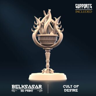 CULT OF DESIRE BANNER TORCH OF DESIRE