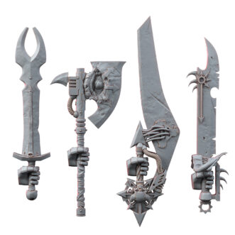 DARK CHAOS WEAPONS PACK (4U) (LEFT)