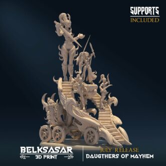 DAUGTHER OF MAYHEM MATRIARCH SACRIFICER 90X120MM (NSFW)