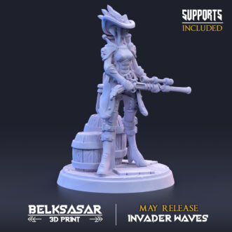 INVADER WAVES - DEEP SEA HAWKEYE LIEUTENANT