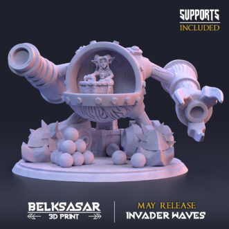INVADER WAVES - GOBLIN DEEP SEA DREADGNOUGHT (NSFW)