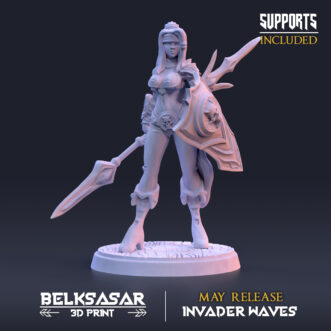 INVADER WAVES - HEADHUNTRESS PRETORIAN