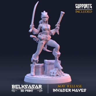 INVADER WAVES - PIRATE DEEP SEA BOATSWAIN