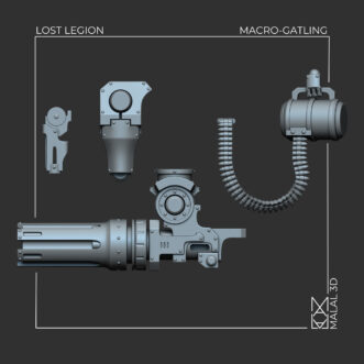 LOST LEGION WAR COFFIN MACRO GATLING