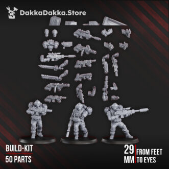PHAETON GUARD SPECIAL FORCES UNIT BUILD KIT