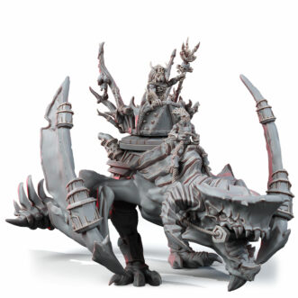 RAPTARI SHAMAN ON A GREAT GUREX BEAST