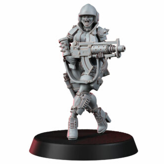TRAITOR PINUP CORPS SERGEANT RIFLE