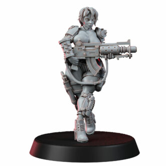 TRAITOR PINUP CORPS SERGEANT RIFLE (NSFW)