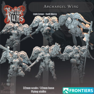 BATTLE NUN ARCHANGEL WING LIGHT ARMOR