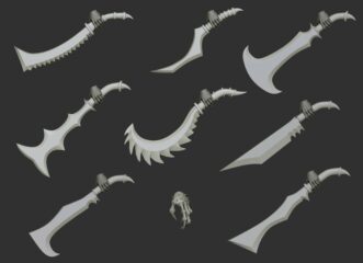 CURSED ELVES CLEAVERS PACK