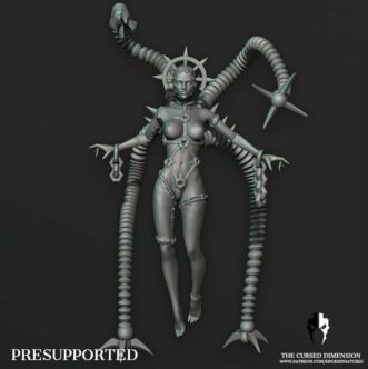 CURSED ELVES COVEN LEADER V1