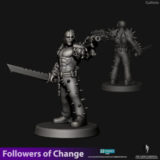 FOLLOWERS OF CHAOS CULTIST (9U)