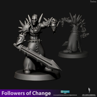 FOLLOWERS OF CHAOS FANATIC TWINS (2U) (PIN-UP)