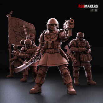 SHOCK TROOPS FEMALE COMMAND SQUAD (4U)