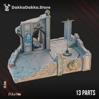 STORMPRIDE TEMPLE RUINS DIORAMA