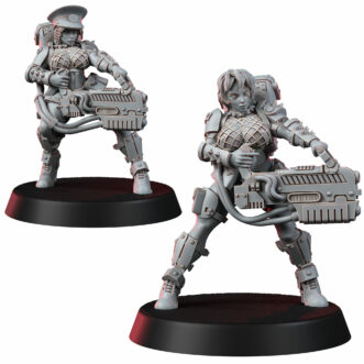TRAITOR PINUP CORPS PLASMA GUNS (PIN-UP)