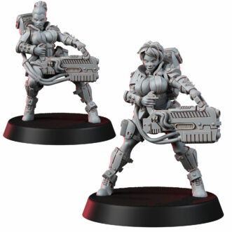 TRAITOR PINUP CORPS PLASMA GUNS