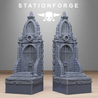 CHURCH DIORAMA STAND V2