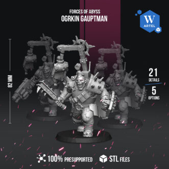 FORCES OF ABYSS OGRKIN GAUPTMAN