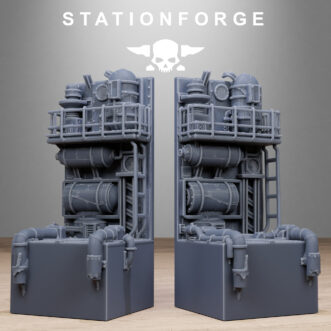 INDUSTRIAL DIORAMA STAND V1