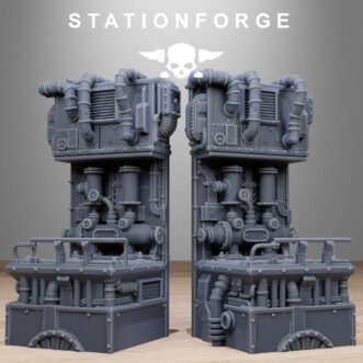 INDUSTRIAL DIORAMA STAND V3