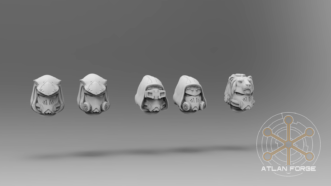 KNIGHTS ANGELIC GUARDIANS HEADS