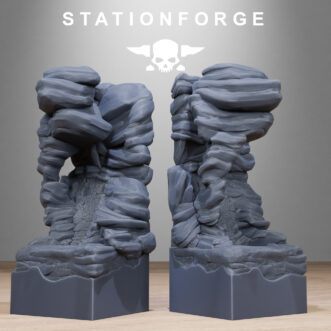 ROCKS DIORAMA STAND V1