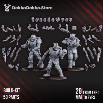 AGGLOMERATE DISEASED PLANETARY GUARD (BUILD KIT)