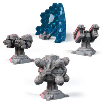 CHITINOUS SWARM DEFENSE TURRETS