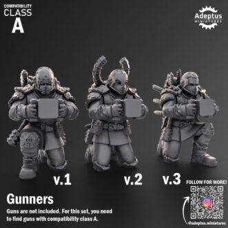 DARK KROCS HEAVY WEAPONS TEAM GUNNERS