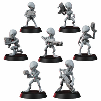 EARTH DEFENSE GRAY ALIENS