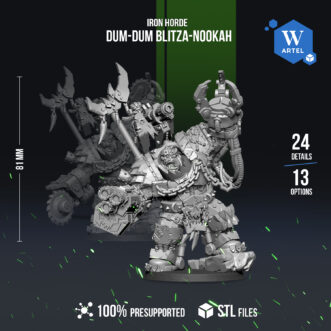 IRON HORDE DUM-DUM BLITZA-NOOKAH
