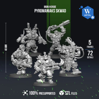 IRON HORDE PYROMANIAKS SKWAD
