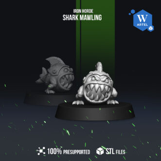 IRON HORDE SHARK MAWLING