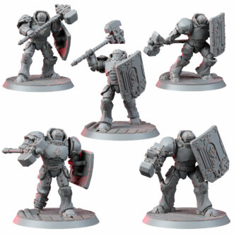 KNIGHTS OF THE SACRED HEART SHOCKTROOPS HEAVY MILITUM