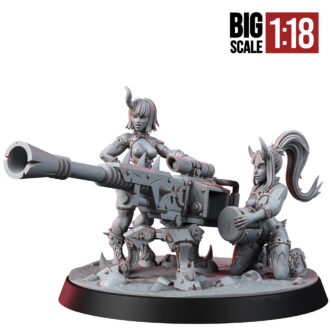 RENEGADES OF EXCESS RAPTURE AUTOCANNON TEAM (NSFW) (SCALE 1:18)