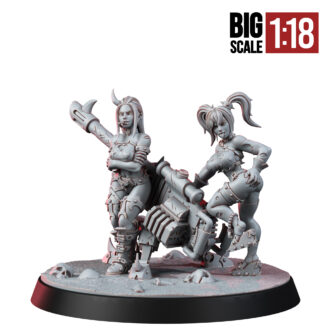 RENEGADES OF EXCESS RAPTURE LASCANNON TEAM (SCALE 1:18)