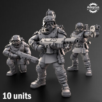 SONS OF IRON HEAVY WEAPONS SQUAD (10U)