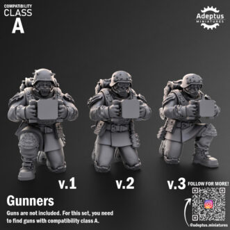 SONS OF IRON HEAVY WEAPONS TEAM GUNNERS