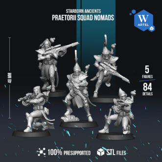 STARBORN ANCIENTS PRAETORII SQUAD NOMADS